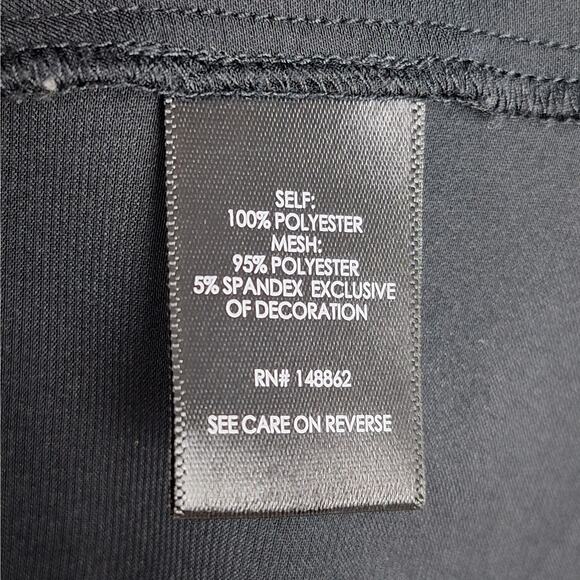 Torrid Top Womens 2X Sheer Mesh Fairy Goth Grunge Witchy Polka Dot Whimsygoth - Picture 5 of 7